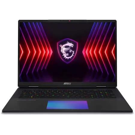 Ноутбук MSI Titan 18 HX A14VIG-211RU Core i9 14900HX 64Gb SSD3Tb NVIDIA GeForce RTX4090 16Gb 18" IPS UHD+ (3840x2400) Windows 11 Home black WiFi BT Cam (9S7-182221-211)