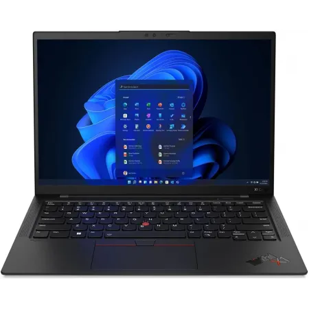 Ноутбук Lenovo ThinkPad X1 Carbon Gen 10 Core i7 1260P 16Gb SSD512Gb Intel Iris Xe graphics 14" OLED 2.8K (2880x1800) Windows 11 Pro black WiFi BT Cam (21CB007ART)