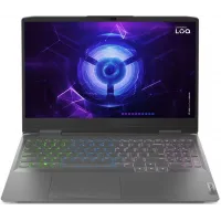 Ноутбук Lenovo LOQ 15IRH8 Core i7 13620H 16Gb SSD512Gb NVIDIA GeForce RTX4060 8Gb 15.6" IPS FHD (1920x1080) без ОС grey WiFi BT Cam (_82XV00KCRK)
