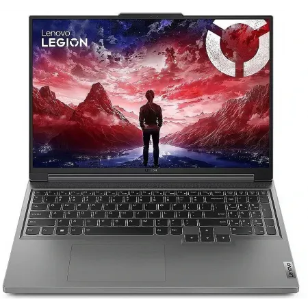 Ноутбук Lenovo Legion Slim 5 16AHP9 Ryzen 7 8845HS 32Gb SSD1Tb NVIDIA GeForce RTX4060 8Gb 16" IPS WQXGA (2560x1600) noOS grey WiFi BT Cam (83DH002WRK)