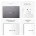 Ноутбук Huawei MateBook D 14 Core i5 12450H 16Gb SSD512Gb Intel UHD Graphics 14" IPS FHD (1920x1080) Windows 11 Home grey space WiFi BT Cam (53013XFP)