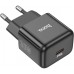 Сетевое зар./устр. Hoco N32 Glory Black 30W 3A+2A+1.5A (PD+QC+AFC) USB Type-C универсальное черный