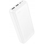 Мобильный аккумулятор Hoco J123A Element 20000mAh 2A 2xUSB-A белый (J123A ELEMENT WHITE)