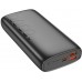 Мобильный аккумулятор Hoco J122A Respect 20000mAh QC/PD 22.5W 3A USB-A/USB-C черный