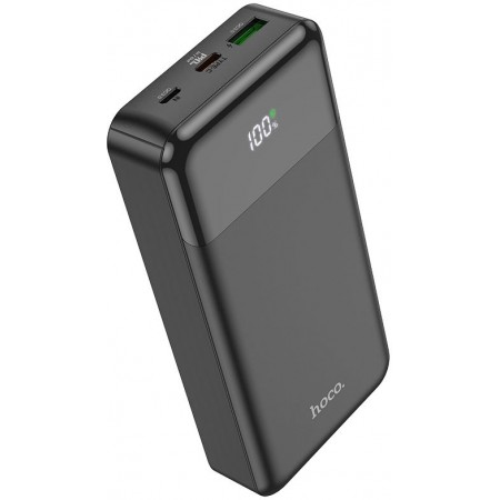 Мобильный аккумулятор Hoco J102A Cool figure 20000mAh QC/PD 20W 5A USB-A/USB-C черный (J102A COOL FIGURE BLACK)