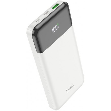 Мобильный аккумулятор Hoco J102 Cool figure 10000mAh QC3.0/PD3.0 20W 3A USB-A/USB-C белый (J102 COOL FIGURE WHITE)