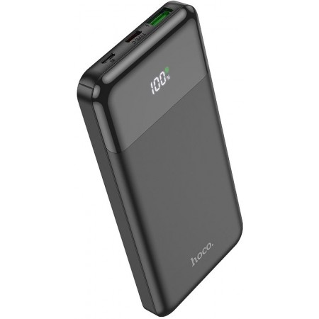 Мобильный аккумулятор Hoco J102 Cool figure 10000mAh QC3.0/PD3.0 20W 3A USB-A/USB-C черный