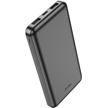 Мобильный аккумулятор Hoco J100 High-ranking 10000mAh 2.1A 2xUSB-A черный