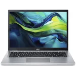 Ноутбук Acer Aspire Go AG14-31P-P7CL N-series N200 8Gb SSD512Gb Intel UHD Graphics 14" IPS WUXGA (1920x1200) noOS silver WiFi BT Cam (NX.KXECD.003)