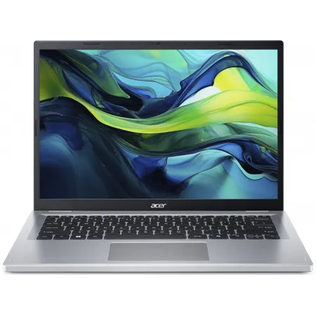 Ноутбук Acer Aspire Go AG14-31P-P7CL N-series N200 8Gb SSD512Gb Intel UHD Graphics 14" IPS WUXGA (1920x1200) noOS silver WiFi BT Cam (NX.KXECD.003)