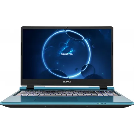 Ноутбук Сolorful Evol P15 23 Core i5 12450H 16Gb SSD512Gb NVIDIA GeForce RTX4060 6Gb 15.6" IPS FHD (1920x1080) Windows 11 Home Multi Language 64 blue WiFi BT Cam (A10003400430)