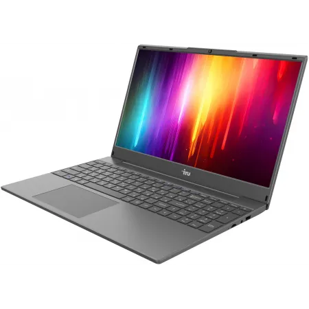 Ноутбук IRU Калибр 15PH Ryzen 5 5500U 16Gb SSD512Gb AMD Radeon R7 15.6" IPS FHD (1920x1080) Windows 11 Professional black WiFi BT Cam (2009305)