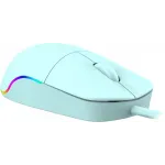 Мышь Defender Azora MB-241 голубой оптическая 1200dpi silent USB 2but (52243)