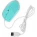 Мышь Defender Azora MB-241 голубой оптическая 1200dpi silent USB 2but (52243)