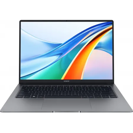 Ноутбук Honor MagicBook X14 Pro FRI-G58 Core i5 13420H 8Gb SSD512Gb Intel UHD Graphics 14" IPS FHD+ (1920x1200) Windows 11 Home grey WiFi BT Cam (5301AHQK)