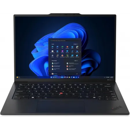 Ноутбук Lenovo ThinkPad X1 Carbon G12 Core Ultra 7 155U 32Gb SSD1Tb Intel Graphics 14" IPS WUXGA (1920x1200) Windows 11 Professional 64 black WiFi BT Cam (21KDS07C00)