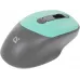 Мышь Defender Feam MM-296 бирюзовый оптическая 1600dpi silent беспров. USB 3but (52294)