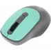 Мышь Defender Feam MM-296 бирюзовый оптическая 1600dpi silent беспров. USB 3but (52294)
