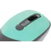 Мышь Defender Feam MM-296 бирюзовый оптическая 1600dpi silent беспров. USB 3but (52294)