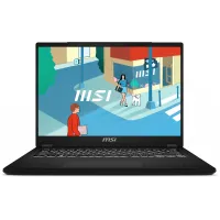 Ноутбук MSI Modern 14 H D13MG-090RU Core i5 13420H 16Gb SSD512Gb Intel UHD Graphics 14" IPS FHD+ (1920x1200) Windows 11 Professional black WiFi BT Cam (9S7-14L112-090)