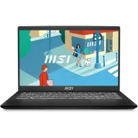 Ноутбук MSI Modern 15 H B13M-099RU Core i7 13700H 16Gb SSD512Gb Intel Iris Xe graphics 15.6" IPS FHD (1920x1080) Windows 11 Professional black WiFi BT Cam (9S7-15H411-099)