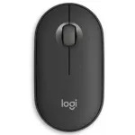 Мышь Logitech Pebble 2 M350S графитовый оптическая 4000dpi silent беспров. BT для ноутбука 2but (910-006988)