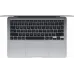 Ноутбук Apple MacBook Air A2337 M1 8 core 8Gb SSD256Gb/7 core GPU 13.3" IPS (2560x1600) Mac OS grey space WiFi BT Cam (MGN63CH/A)