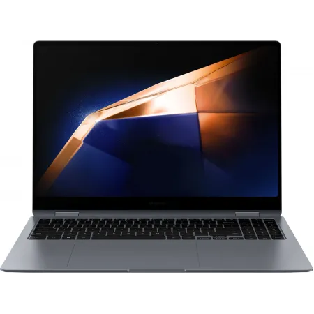 Ноутбук Samsung Galaxy Book 4 Pro 360 NP960 Core Ultra 7 155H 16Gb SSD1Tb Intel Arc 16" AMOLED Touch 3K (2880x1800) Windows 11 Home English grey WiFi BT Cam (NP960QGK-KG2IN)