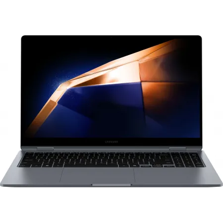 Ноутбук Samsung Galaxy Book 4 360 NP750 Core 7 150U 16Gb SSD512Gb Intel Graphics 15.6" AMOLED Touch FHD (1920x1080) Windows 11 Home English grey WiFi BT Cam (NP750QGK-KG2IN)