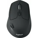 Мышь Logitech M720 Triathlon черный оптическая 1000dpi беспров. BT/Radio USB 6but (910-004794)