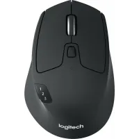 Мышь Logitech M720 Triathlon черный оптическая 1000dpi беспров. BT/Radio USB 6but (910-004794)