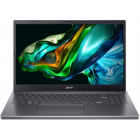 Ноутбук Acer Aspire 5 A515-58P Core i7 1355U 16Gb SSD512Gb Intel Iris Xe graphics 15.6" IPS FHD (1920x1080) noOS grey WiFi BT Cam (NX.KHJER.00B)