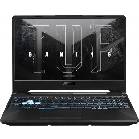 Ноутбук Asus TUF Gaming A15 FA506NF-HN042 Ryzen 5 7535HS 8Gb SSD512Gb NVIDIA GeForce RTX 2050 4Gb 15.6" IPS FHD (1920x1080) noOS black WiFi BT Cam (90NR0JE7-M004R0)