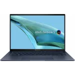 Ноутбук Asus Zenbook S UX5304MA-NQ172 Core Ultra 7 155U 16Gb SSD1Tb Intel Graphics 13.3" OLED 3K (2880x1800) noOS blue WiFi BT Cam Bag (90NB12V3-M00B20)