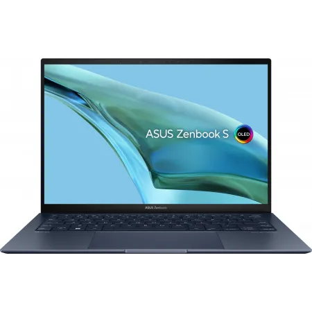 Ноутбук Asus Zenbook S UX5304MA-NQ172 Core Ultra 7 155U 16Gb SSD1Tb Intel Graphics 13.3" OLED 3K (2880x1800) noOS blue WiFi BT Cam Bag (90NB12V3-M00B20)