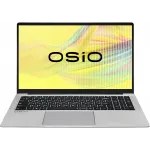 Ноутбук Osio FocusLine F160i-001 Core i3 1115G4 8Gb SSD512Gb Intel UHD Graphics 16.1" IPS FHD (1920x1080) noOS grey WiFi BT Cam 6000mAh