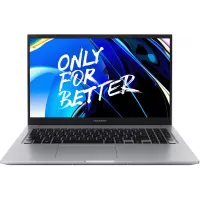 Ноутбук Maibenben M557 Ryzen 7 5825U 16Gb SSD512Gb AMD Radeon Graphics 15.6" IPS FHD (1920x1080) Linux silver WiFi BT Cam 4278mAh (M5571SF0LSRE1)