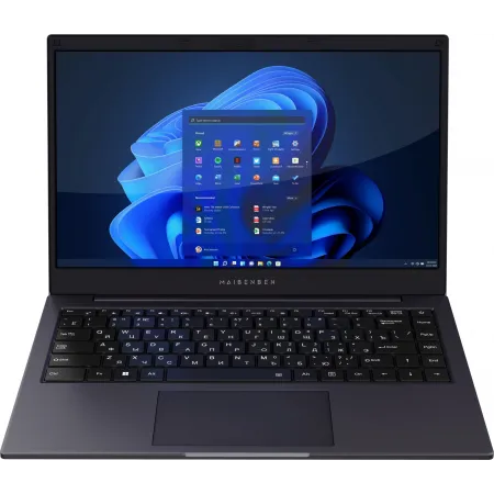 Ноутбук Maibenben S14A-R545UM Ryzen 5 Pro 4650U 8Gb SSD256Gb AMD Radeon Graphics 14" IPS FHD (1920x1080) Windows 11 Home dk.blue WiFi BT Cam 5000mAh (S14A-R545UMA1SHURE0)