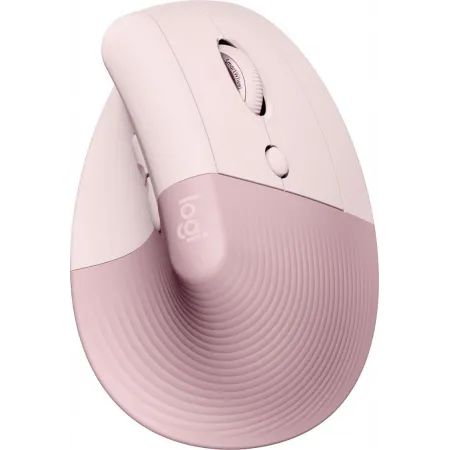 Мышь Logitech Lift розовый оптическая 4000dpi беспров. BT/Radio USB 5but (910-006487)