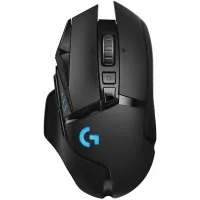 Мышь Logitech G502 Lightspeed черный оптическая 25600dpi беспров. USB 9but (910-005571)