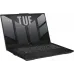 Ноутбук Asus TUF Gaming A17 FA707NU-HX070 Ryzen 5 7535HS 16Gb SSD1Tb NVIDIA GeForce RTX4050 6Gb 17.3" IPS FHD (1920x1080) noOS grey WiFi BT Cam (90NR0EF5-M00430)