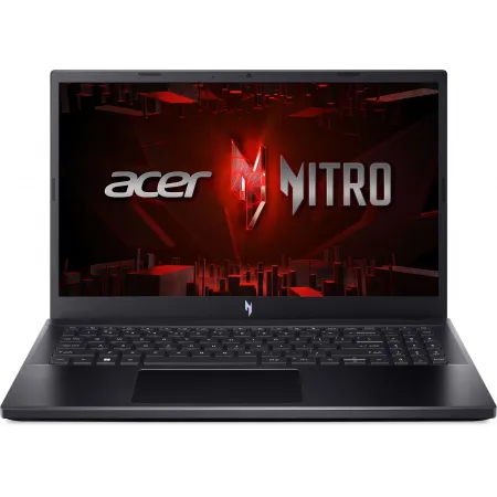 Ноутбук Acer Nitro V 15 ANV15-51-54A3 Core i5 13420H 16Gb SSD512Gb NVIDIA GeForce RTX4050 6Gb 15.6" IPS FHD (1920x1080) noOS black WiFi BT Cam (NH.QN8CD.00F)