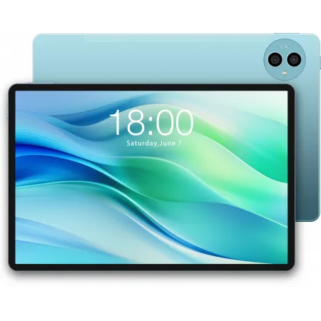 Планшет Teclast P50 T606 (1.6) 8C RAM6Gb ROM128Gb 11" IPS 1280x800 4G 1Sim Android 14 голубой 13Mpix 5Mpix BT WiFi microSD 1Tb 8000mAh