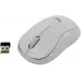 Мышь Logitech Silent M220 белый оптическая (1000dpi) беспроводная USB (2but)