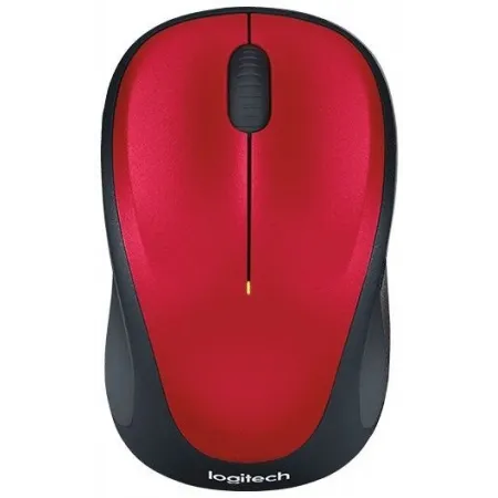 Мышь Logitech M235 красный/черный оптическая 1000dpi беспров. USB2.0 для ноутбука 2but (910-003412)