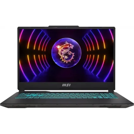 Ноутбук MSI Cyborg 15 A13VF-1223XRU Core i5 13420H 16Gb SSD512Gb NVIDIA GeForce RTX4060 8Gb 15.6" IPS FHD (1920x1080) Free DOS black WiFi BT Cam (9S7-15K111-1223)