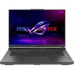 Ноутбук Asus ROG Strix G16 G614JI-N4413 Core i7 13650HX 32Gb SSD1Tb NVIDIA GeForce RTX4070 8Gb 16" IPS WQXGA (2560x1600) noOS grey WiFi BT Cam (90NR0D41-M00VN0)