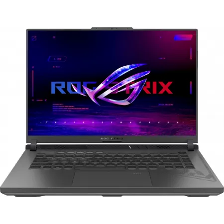 Ноутбук Asus ROG Strix G16 G614JI-N4413 Core i7 13650HX 32Gb SSD1Tb NVIDIA GeForce RTX4070 8Gb 16" IPS WQXGA (2560x1600) noOS grey WiFi BT Cam (90NR0D41-M00VN0)