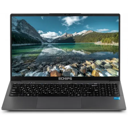 Ноутбук Echips Hot XPS15U57-1 Core i3 1025G1 8Gb SSD256Gb Intel UHD Graphics 15.6" IPS FHD (1920x1080) Windows 11 Home grey WiFi BT Cam 4500mAh