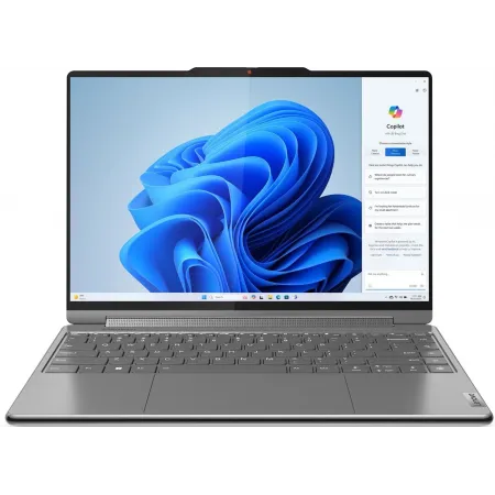 Ноутбук Lenovo Yoga 9 14IMH9 Core Ultra 7 155H 32Gb SSD1Tb Intel Arc 14" OLED Touch 4K (3840x2400) Windows 11 Home grey WiFi BT Cam Bag (83AC005ERK)